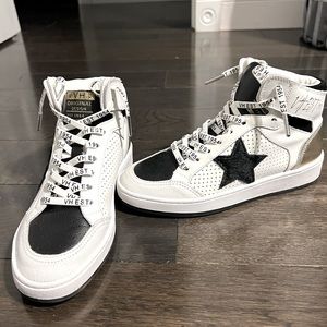 High top sneakers